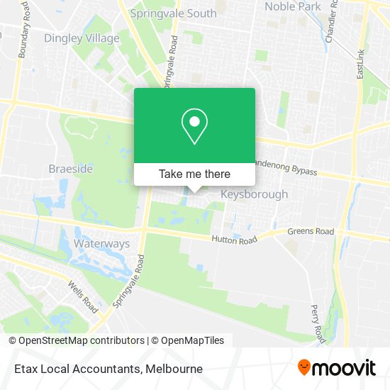 Etax Local Accountants map