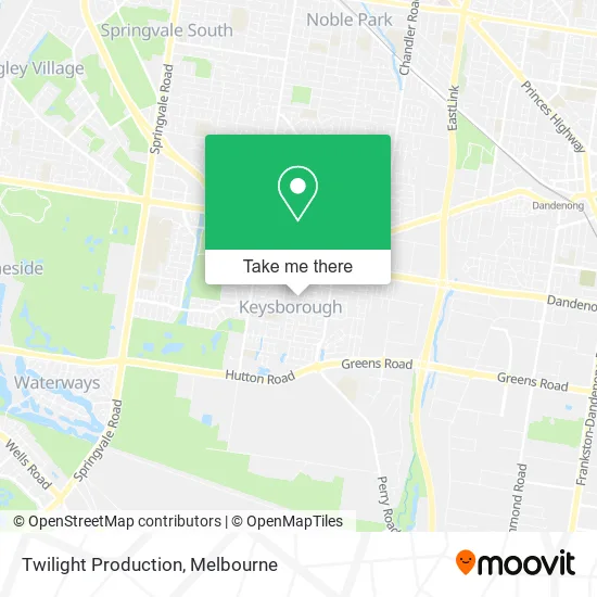 Twilight Production map