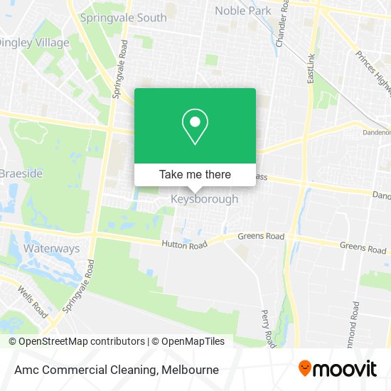 Amc Commercial Cleaning map