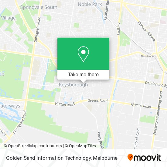 Golden Sand Information Technology map