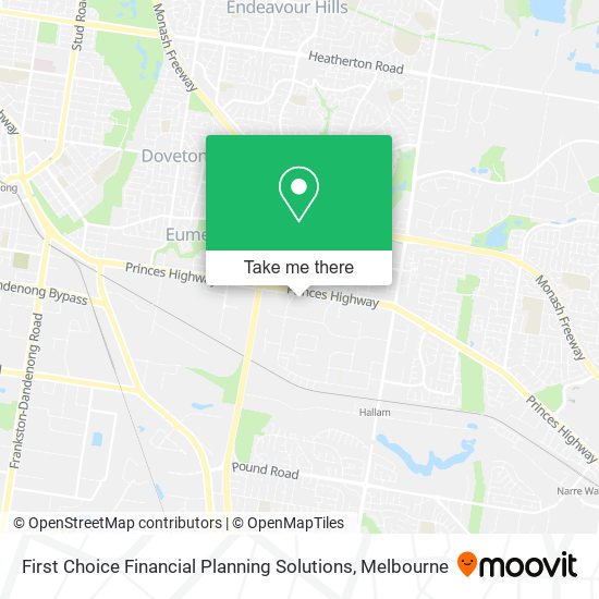 First Choice Financial Planning Solutions map