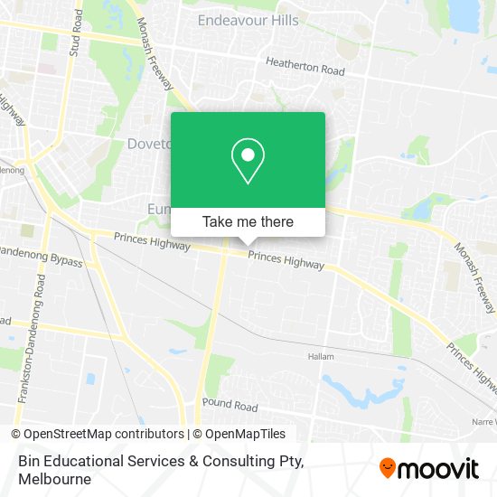 Bin Educational Services & Consulting Pty map