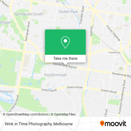 Wink in Time Photography map