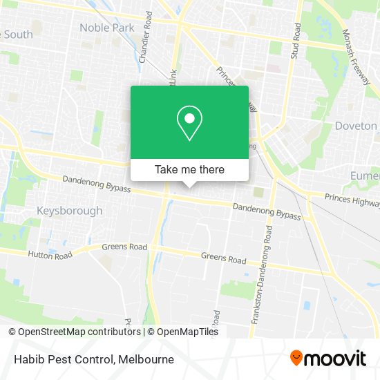 Habib Pest Control map