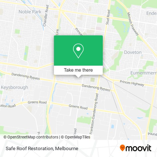 Safe Roof Restoration map
