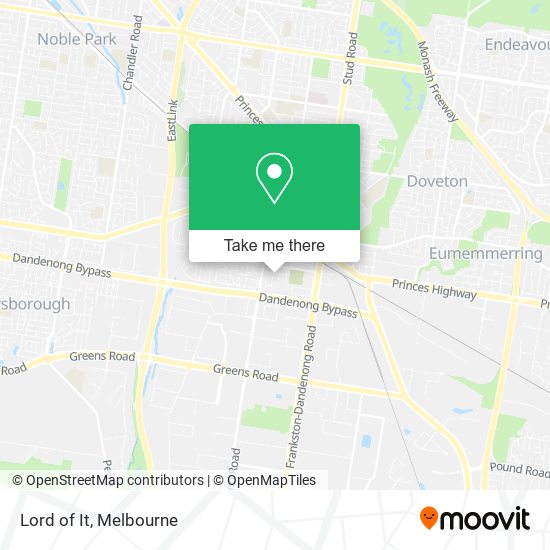 Lord of It map