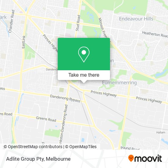 Adlite Group Pty map