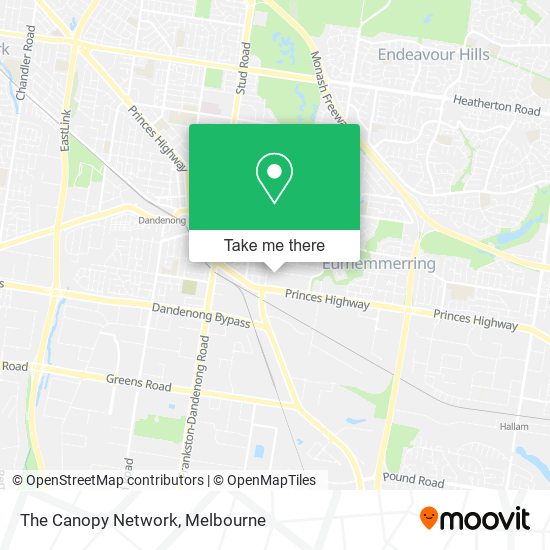 The Canopy Network map