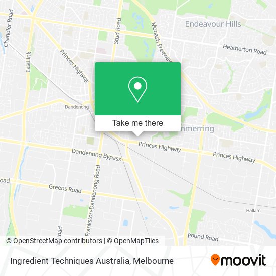 Ingredient Techniques Australia map