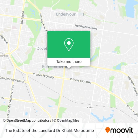 The Estate of the Landlord Dr Khalil map