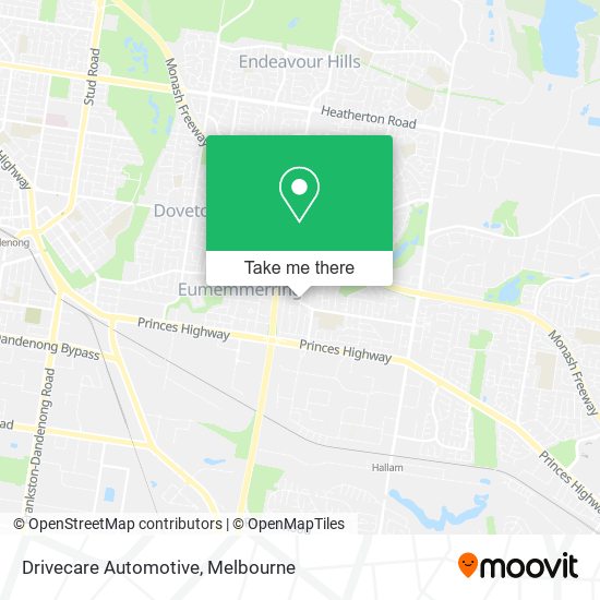 Drivecare Automotive map
