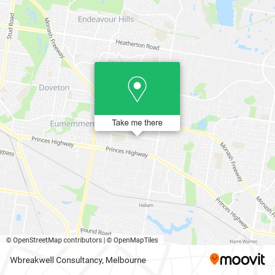 Wbreakwell Consultancy map