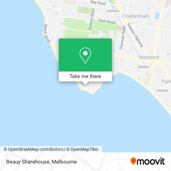 Beauy Sharehouse map