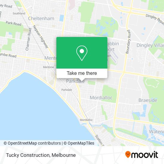 Tucky Construction map