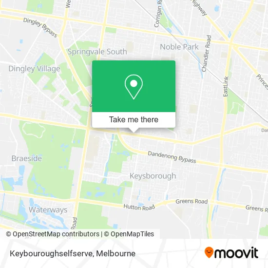 Keybouroughselfserve map