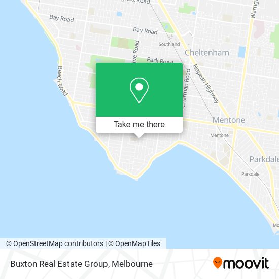Buxton Real Estate Group map