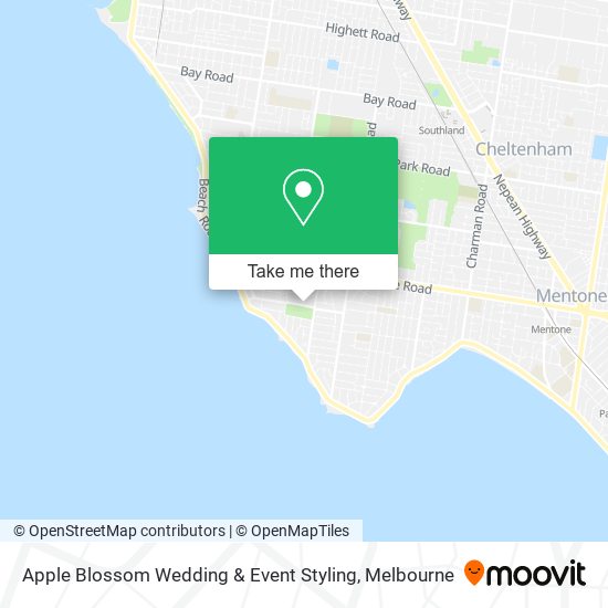 Apple Blossom Wedding & Event Styling map