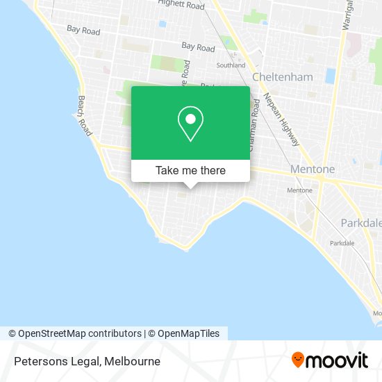 Petersons Legal map