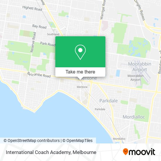 International Coach Academy map
