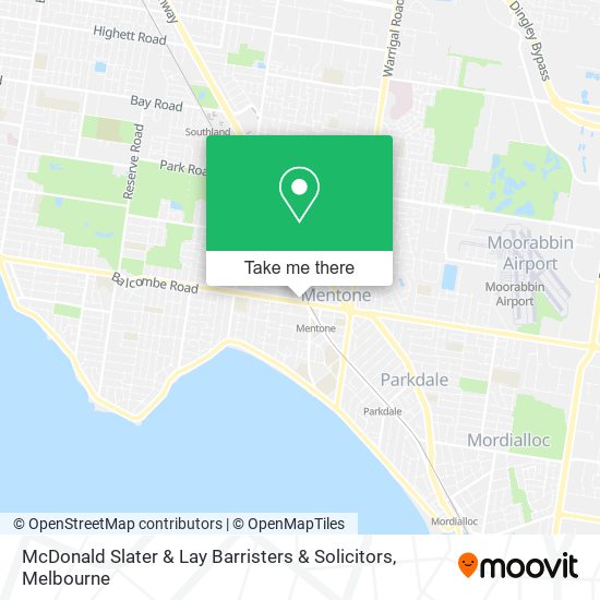 McDonald Slater & Lay Barristers & Solicitors map