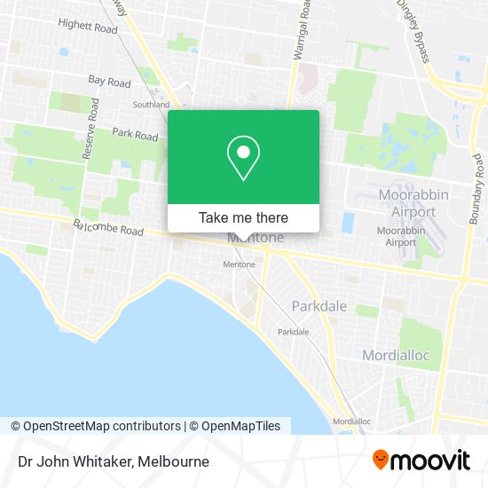 Dr John Whitaker map