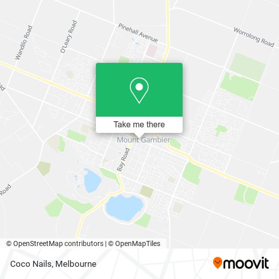 Coco Nails map