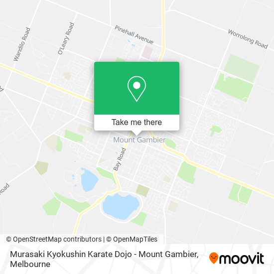 Murasaki Kyokushin Karate Dojo - Mount Gambier map