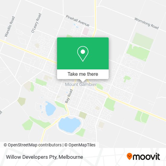 Willow Developers Pty map