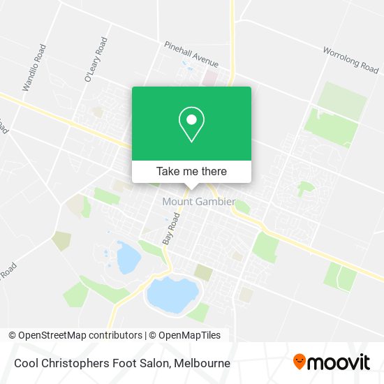 Cool Christophers Foot Salon map