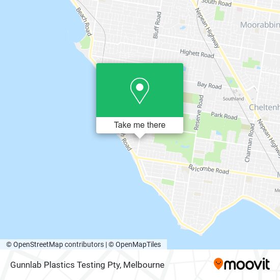Gunnlab Plastics Testing Pty map