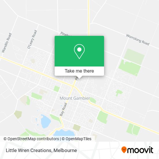 Little Wren Creations map