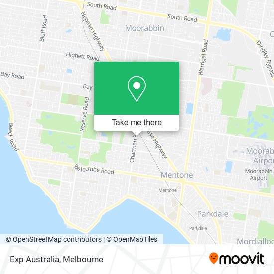 Exp Australia map