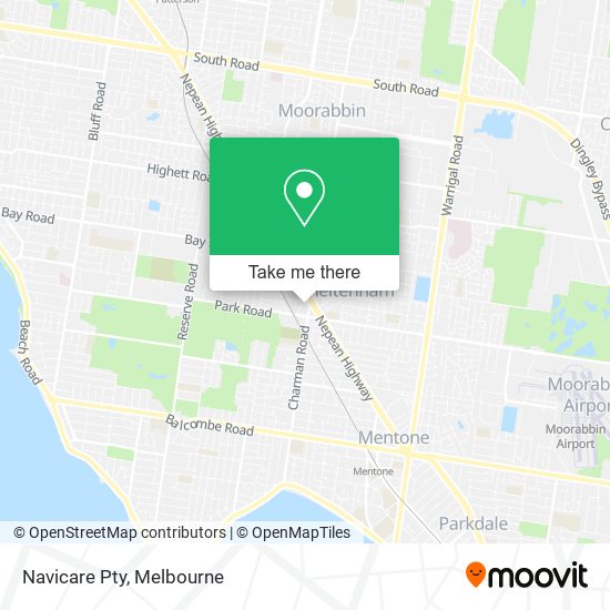 Navicare Pty map
