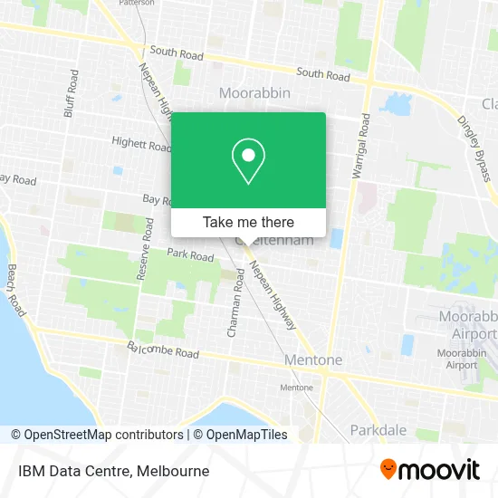 Mapa IBM Data Centre