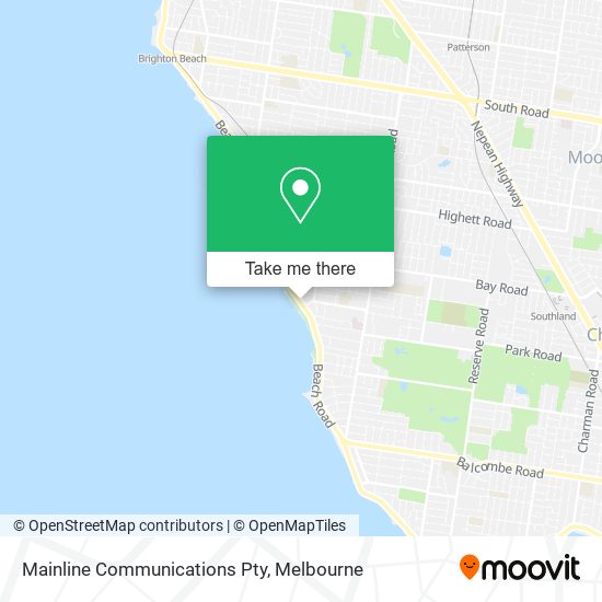 Mainline Communications Pty map
