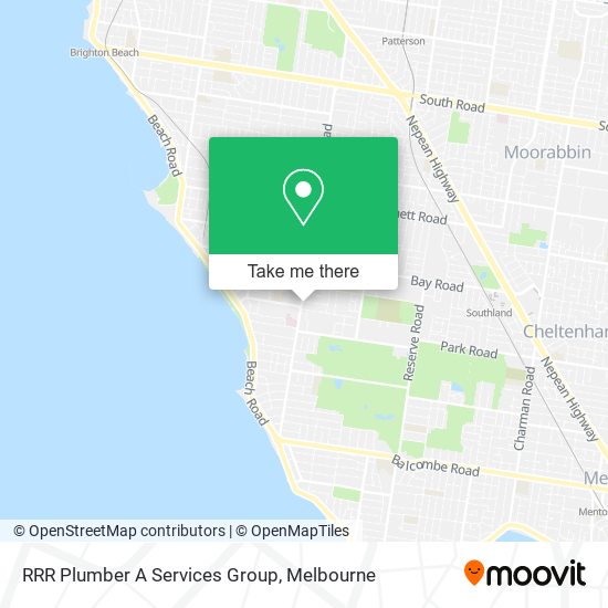 RRR Plumber A Services Group map