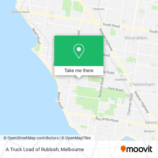 A Truck Load of Rubbish map