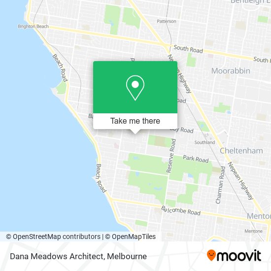 Dana Meadows Architect map