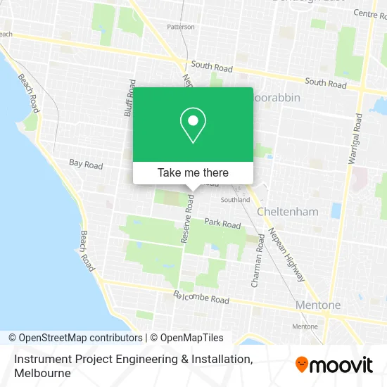 Instrument Project Engineering & Installation map