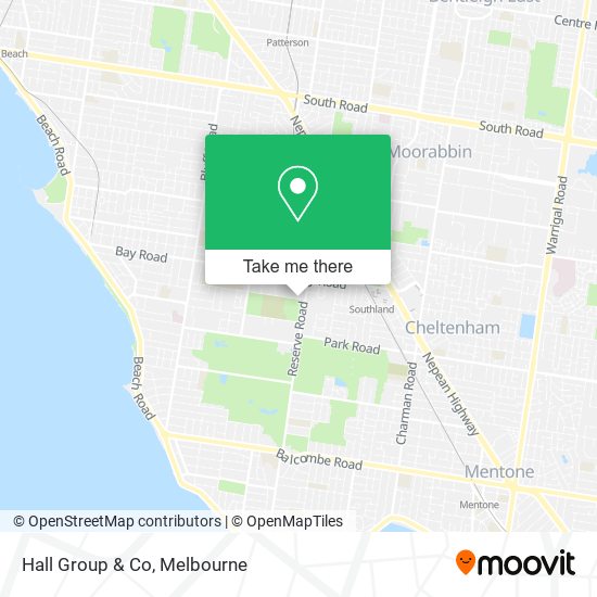 Hall Group & Co map