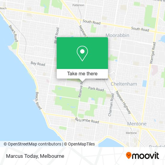 Marcus Today map