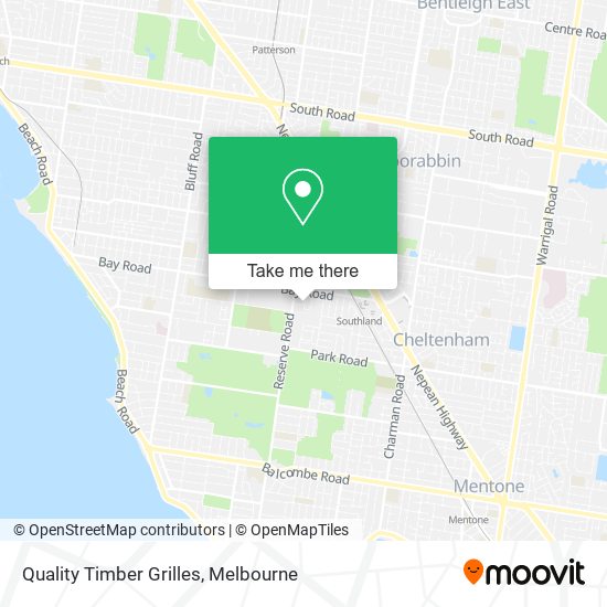 Quality Timber Grilles map
