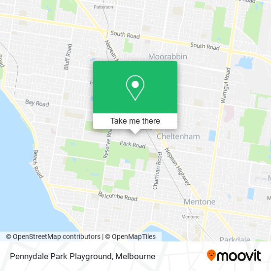 Pennydale Park Playground map