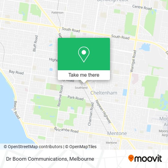 Dr Boom Communications map