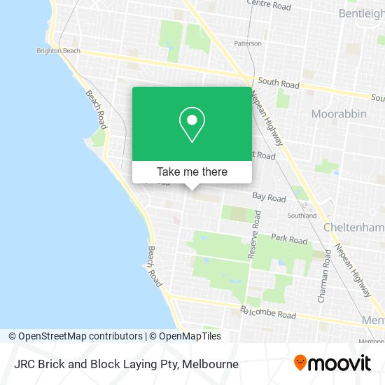 JRC Brick and Block Laying Pty map