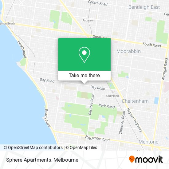 Sphere Apartments map
