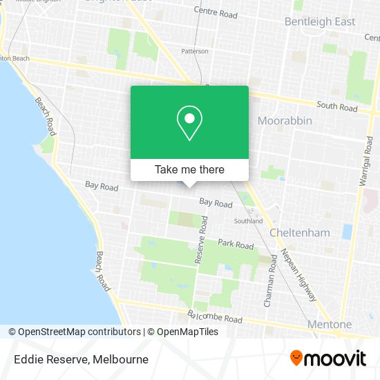 Eddie Reserve map