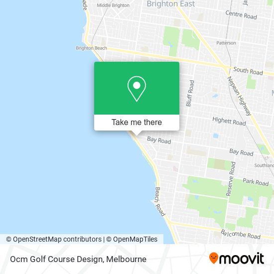 Ocm Golf Course Design map