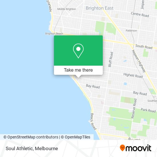 Soul Athletic map