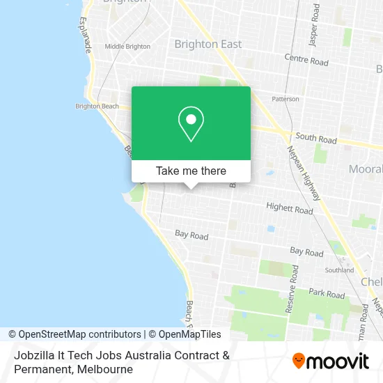 Mapa Jobzilla It Tech Jobs Australia Contract & Permanent